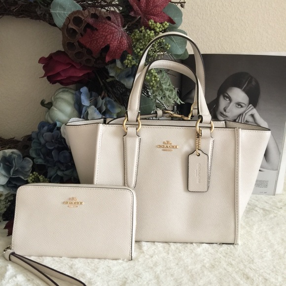 Coach Handbags - SOLD!!! Coach Crosby crossbody and wallet set